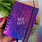 Agenda Permanente Colorida com Glitter A6 - Win Paper / WX Gift - Interponte