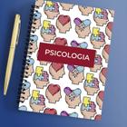 Kit Agenda Psicologia ficha anamnese Psicológica capa dura