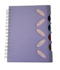 Agenda Planner Caderno Caderneta A5 Brochura Folhas Pautadas Capas Coloridas