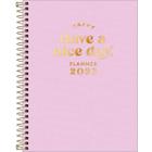 Agenda Planner Espiral Happy Rosa M7 2023 - Tilibra