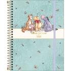 Agenda Planner Espiral Ursinho Pooh 2025 Tilibra M7 17x24 Cm