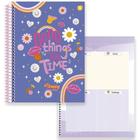 AGENDA/PLANNER Permanente BE HAPPY 53F. 275X200MM Pacote com 10 - SD Inovacoes