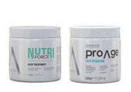 Agilise Kit Cronograma Capilar Máscara Pro Age + Nutriforce