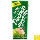 Água De Coco 200ml Ducoco Tetra Pack Embalagem Com 27 Unidades