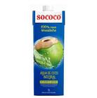 Água de coco sococo 1l