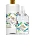 Água de Passar Roupas Cheiro Talco 500ml + Refil de 1 Litro - Tropical Aromas