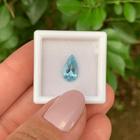 Água Marinha Azul Gota 1,58ct (1)