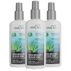 Água Micelar Vegano de Aloe Vera com Extrato de Algas 170ml Kit com 3