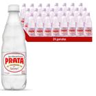 Água Mineral Alcalina Prata Com Gás Pet 510Ml (24 Unidades)