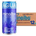 Água Mineral Minalba Sem Gás Lata 310 Ml Kit 12 Unidades