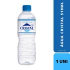 Agua Sem Gas Mineral Cristal Garrafa 510 Ml Unidade Full