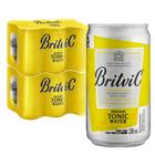 Água Tônica Indian BRITVIC 220ml (12 Latas)