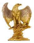 Águia Dourada 30.5cm - Resina Animais