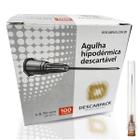 Agulha 25 X 0,70 MM 22G Descartavel Esteril Hipodermica 100 Unidades