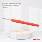 Agulha de Crochê Soft Emborrachada Círculo de 3mm