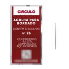 Agulha para Bordado Circulo - Envelope 10 unidades (bordado, ponto cruz, vagonite)