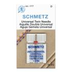 Agulha Schmetz Dupla 130/705 H-ZWI 1,6 Pontos Decorativos