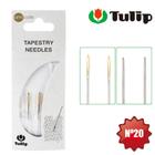 Agulha Tapestry para Bordar Tapeçaria Tulip nº 20 - 3 Unidades