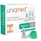 Agulhas Para Caneta 4mm X 32g Com 7 Un Uniqmed
