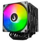 Air Cooler Gamer Rise Mode Storm 8 Black, ARGB, AMD/Intel, 120mm, Preto - RM-ACST-ARGB-B