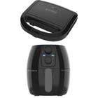 Air Fryer Cadence 3 Litros e Sanduicheira Toast e Grill, 220 Volts