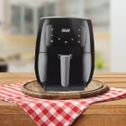 Air Fryer Fritadeira 4.5l Tecnologia Touch Sem Oleo Grade Alimentos Crocantes