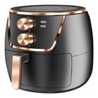 Air Fryer Fritadeira Eletrica Sem Óleo 6,5l 1500w Preto - Coibeu