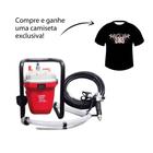 Airless cw 10 + extensor de 60 cm + kit de aplicação + camiseta exclusiva