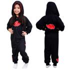 Akatsuki Kigurumi Macacão Pijama Roupa Fantasia Cosplay Verão Infantil Oficial VIZ - Zona Criativa