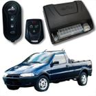 Alarme automotivo fiat com bloqueador chave canivete e controle completo fks universal veicular