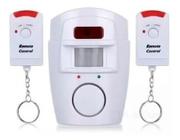Alarme Mini S/ Fio Residencial Comercial 02 Controles Remoto