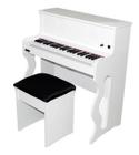 Albach Pianos Infantil Branco e Luxo e Elegância AL8 Presente Lindo e Educativo brinqiedo educativo
