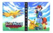 Album 3d Porta Cartas Ash Pikachu - Pasta Oficial Pokémon