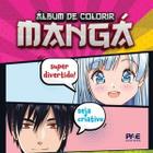 álbum de colorir - mangá