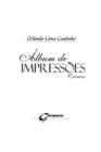 Album de impressoes cronicas - aut catarinenses - GARAPUVU