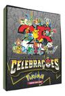 Álbum Fichário Pokémon P/ 180 Cartas Celebrações 25 Anos