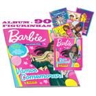 Album Figurinhas Aniversário 65 Anos Barbie + Pôster Incrível e 90 Figurinhas em 18 Envelopes - Panini