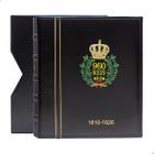 Álbum Moedas Super Luxo nº 7 960 Réis 1810 - 1826 Preto - 3BZN