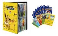 Álbum Oficial Pokémon Porta 240 Cartas Pikachu + 150 Cards - AnimeSHOP