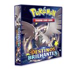 Álbum Pasta Fichário Pokemon Destinos Brilhantes Capa Dura Reforçado