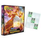 Álbum Pasta Fichário Pokemon Espada e Escudo Escuridão Incandescente com 10 Folhas YES - Pokémon Cards Copag