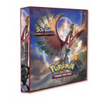 Álbum Pasta Fichário Pokémon Sol e Lua Sombras Ardentes Capa Dura Reforçado Para Colecionar Cards - Pokémon Cards Copag