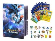 Album Pokémon Lucario P/ 240 Cards + 25 Cartas