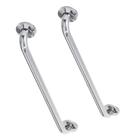 Alça Apoio 40cm Kit 2 Uni Inox Banheiro Deficiente Idoso Cadeirante Acessibilidade