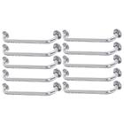 Alça Barra Apoio 60cm Suporte Resistente Kit 10 Uni Acessibilidade Criança Idoso Anti Queda Segurança Box Banheiro