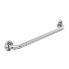 Alça de Apoio Banheiro Inox 40cm Barra Idoso Cadeirante Deficiente Acessibilidade 12 unds