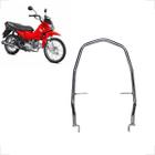 Alça Modelo Esportiva Moto Honda Pop 110 2016 2017 2018 2019 2020 2021 2022 2023 2024 Cor: Cromado