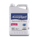 Alcool Gel Higienizador De Mãos Antisséptico 4,3kg Asseptgel - Loja CleanUp