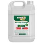 Álcool Líquido 70% 5 Litros Higienizador Antisséptico Limpador de Ambientes MAZA