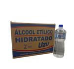 Álcool Líquido Hidratado 70 1L - Caixa com 12 frascos - Uzuclean